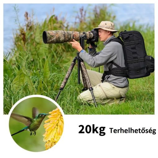 K&F Concept gimbal állványfej, arca swiss, magnézium-alumínium (KF-31-033)