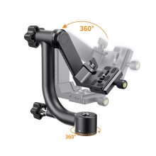 K&F Concept gimbal állványfej, arca swiss, magnézium-alumínium (KF-31-033)