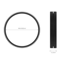 SmallRig 3292 Φ66-Φ68 Seamless Focus Gear Ring
