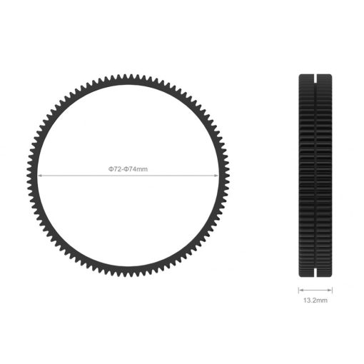 SmallRig 3293 Φ72-Φ74 Seamless Focus Gear Ring