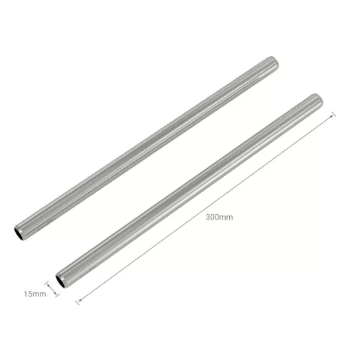 Smallrig 3682 15mm Stainless Steel rúd   30cm 12" (2pcs)
