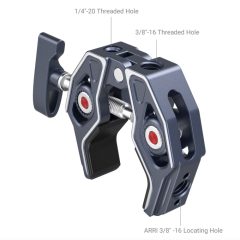   SmallRig 3755 super clamp satu 1/4" és 3/8" csatlakozásokkal