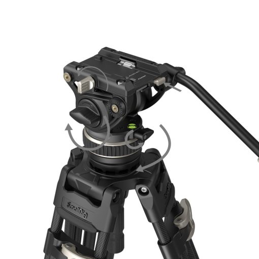 Smallrig 3989 FreeBlazer Heavy Duty Carbon Fiber Tripod Kit 