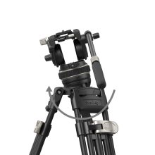 Smallrig 3989 FreeBlazer Heavy Duty Carbon Fiber Tripod Kit 