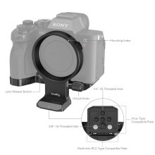 SmallRig 4148 Rotatable Horizontal-to-Vertical Mount Plate Kit - Sony Alpha 7R V / Alpha 7 IV / Alpha 7S III / Alpha 7R IV