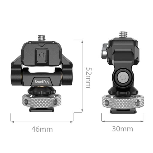 Smallrig 3514 Drop in HawkLock Mini Gyorskioldó Monitor tartó, vakupapucs csatlakozással