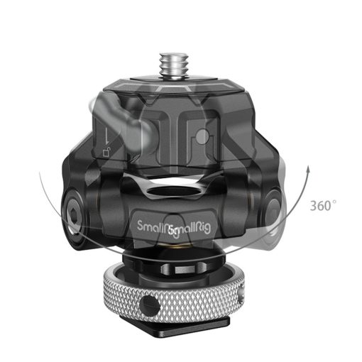 Smallrig 3514 Drop in HawkLock Mini Gyorskioldó Monitor tartó, vakupapucs csatlakozással