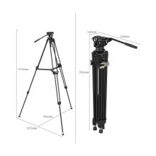 Smallrig 4163 FreeBlazer Heavy Duty Aluminum Alloy Tripod Kit AD 80 