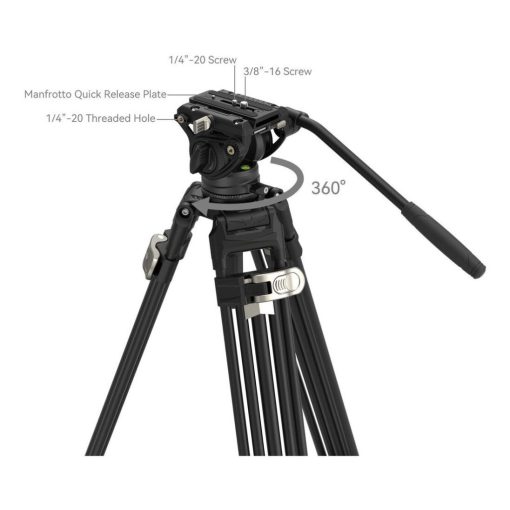 Smallrig 4163 FreeBlazer Heavy Duty Aluminum Alloy Tripod Kit AD 80 