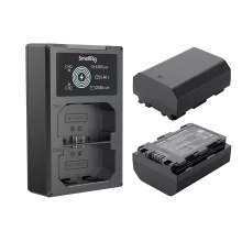 SmallRig 3824B NP-FZ100 Akku és Töltő Szett (2db akku és dual töltő)