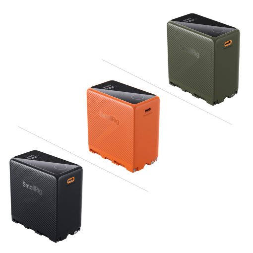 SmallRig 4576 NP-F970 akku USB-C csatlakozással - Narancs