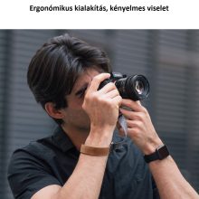 K&F Concept fényképezőgép csuklópánt gyors kioldással, barna-szürke (KF13-116)