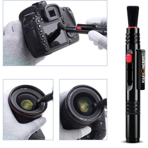 K&F Concept 23 az 1-ben kamera objektív tisztító készlet + 15 ml tisztító folyadék (KF-1919)