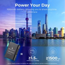 K&F Concept hordozható dupla USB-C akkumulátor MH-24 töltő + 2db EN-EL14 akkumulátor 1050mAh (KF-28-0020)