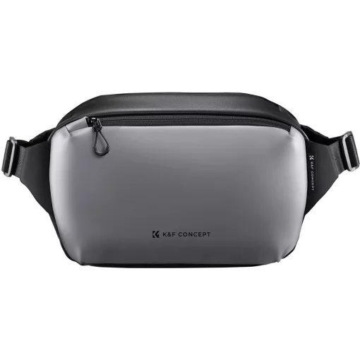 K&F Concept Alpha Sling 10L, fotós oldaltáska, fekete szürke (KF-13-157)