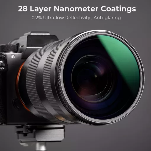 K&F Concept NANO-X series, B270, HD, CPL szűrő, vízlepergető, karcálló, 43mm (KF-01-990V1)