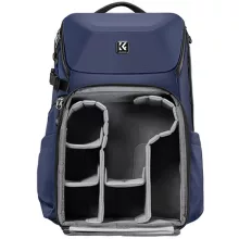 K&F Concept Alpha Backpack 20L, fotós hátizsák, vízálló, kék (KF-13-144V2)