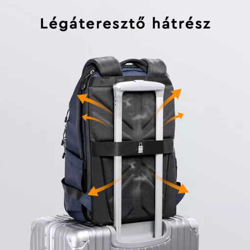 K&F Concept Alpha Backpack 20L, fotós hátizsák, vízálló, kék (KF-13-144V2)
