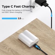 K&F Concept NP-W235 akkumulátor 2400mAh, USB-C csatlakozóval (KF-28-0025)