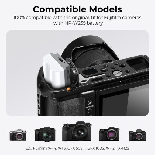 K&F Concept NP-W235 akkumulátor 2400mAh, USB-C csatlakozóval (KF-28-0025)