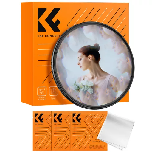 K&F Concept Nano-B Series kaleidoszkóp, effekt szűrő, 58mm (KF-01-2486)