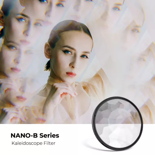 K&F Concept Nano-B Series kaleidoszkóp, effekt szűrő, 58mm (KF-01-2486)