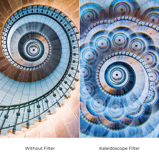 K&F Concept Nano-B Series kaleidoszkóp, effekt szűrő, 58mm (KF-01-2486)