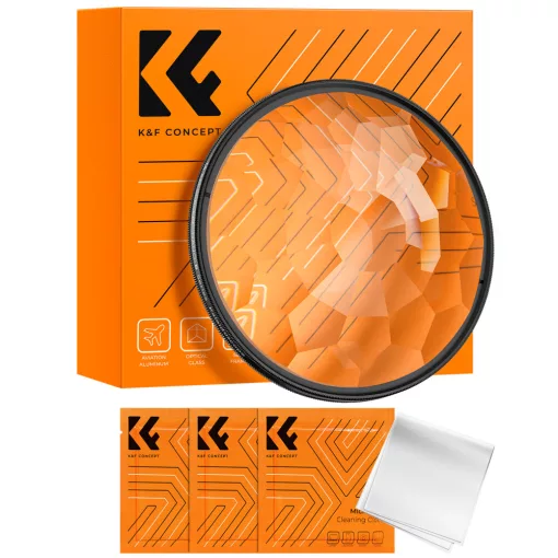 K&F Concept Nano-B Series kaleidoszkóp, effekt szűrő, 77mm (KF-01-2489)