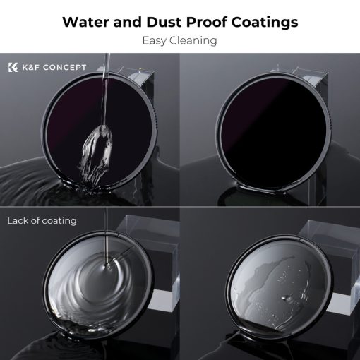 K&F Concept NANO-X ND100000 szűrő, napszűrő, vízlepergető, karcálló, 77mm (KF-01-2517)