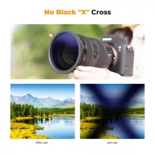 K&F Concept NANO-X, CPL+VARIO ND2-32 szűrő, w/o black cross, HD, vízlep,karcálló,törlőkendő,V2, 67mm (KF-01-1085V2)
