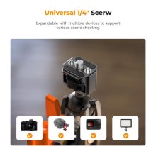 K&F Concept multifunkciós rögzítő bilincs, satu, magic arm, telefontartó adapter, Gopro adapter (KF-31-083)