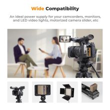 K&F Concept NP-F970 akkumulátor 10500mAh, USB-C csatlakozóval (KF-28-0036)