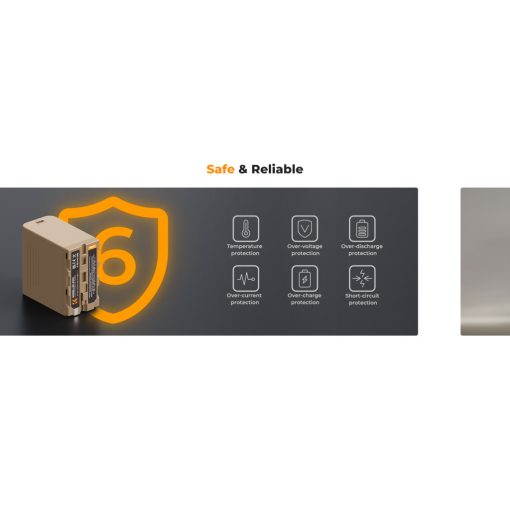 K&F Concept NP-F970 akkumulátor 10500mAh, USB-C csatlakozóval (KF-28-0036)