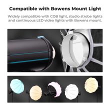 K&F Concept 65cm-es nyitható gömb softbox, lantern, Bowens csatlakozás, hordtáskával (KF-18-0009)