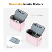 K&F Concept oldaltáska, 7L, vízlepergető anyag, bézs (KF-13-179V3)