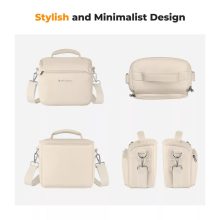 K&F Concept oldaltáska, 7L, vízlepergető anyag, bézs (KF-13-179V3)