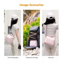 K&F Concept oldaltáska, 7L, vízlepergető anyag, bézs (KF-13-179V3)