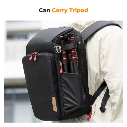 K&F Concept Alpha Air fotós hátizsák 25L, fekete piros (KF-13-128V6)
