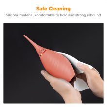 K&F Concept porfújó pumpa, rövid és hosszú fúvókával, rózsaszín (KF-08-047)