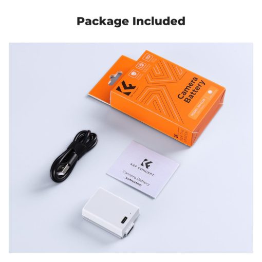 K&F Concept EN-EL25 akkumulátor 1250mAh, USB-C csatlakozóval (KF-28-0040)