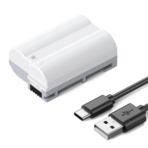K&F Concept EN-EL15C akkumulátor 2600mAh, USB-C csatlakozóval (KF-28-0041)