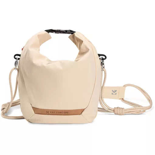 K&F Concept Urban Wander 11, 5L, fotós oldaltáska, bézs (KF-13-168V1)