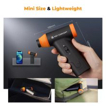 K&F Concept V1 14in1 beépített akkumulátoros porfújó, porszívó, 150000RPM (KF-2318V1)