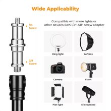 K&F Concept falra szerelehtő lámpaállvány, boom kar, 130cm (KF-34-048)