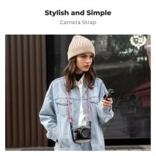 K&F Concept Urban Wander nyakpánt, 1cm x 100cm, kötél-szerű, rózsaszín (KF-13-196V8)