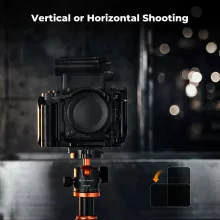 K&F Concept kamera keret, cage, Nikon ZR kompatibilis, ARRI, vakupapucs (KF-31-247)