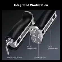 K&F Concept unverzális kamera oldalfogantyú, fém (KF-31-235)