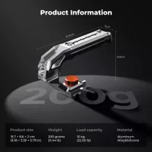 K&F Concept unverzális Arri felső fogantyú markolat, fém (KF-31-234)