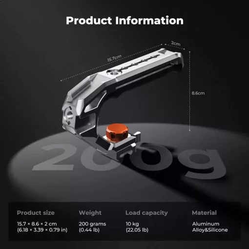 K&F Concept unverzális Arri felső fogantyú markolat, fém (KF-31-234)