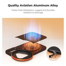 K&F Concept MagSafe szűrőtartó adapter 58 mm CPL szűrővel, iPhone 17 Pro (KF-15-0018)